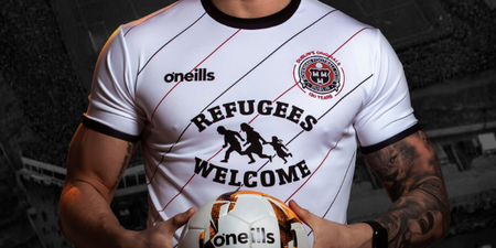 Bohs team up with Amnesty Ireland to reveal new away jersey
