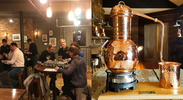 There's two places in Dublin where you can make your own gin