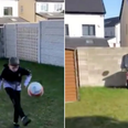 WATCH: Young Dublin footballer’s incredible overhead kick is making waves online
