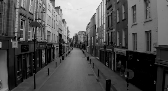 Dublin's empty streets