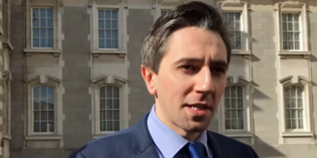 Simon Harris has revealed that he was coughed on by a member of the public yesterday