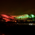 PICS: The Aviva Stadium lights up in the colours of the HSE