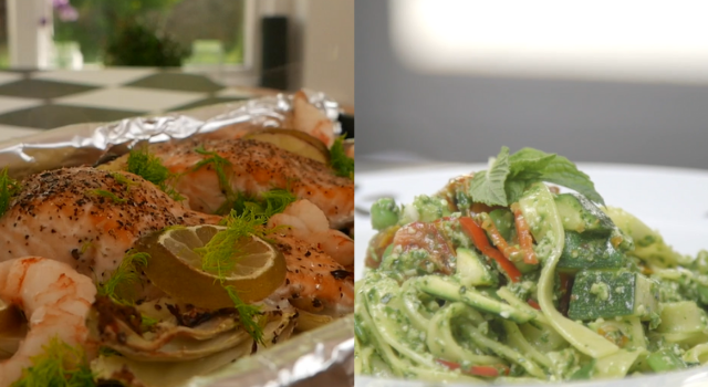 We tried two healthy recipes at home and they were simple yet delicious