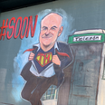 There’s now a Tony Holahan mural on the outside of a city centre pub
