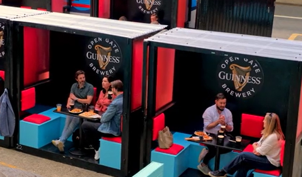 Guinness Open Gate Brewery has opened Dublin's newest beer garden and it's stunning