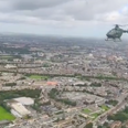 WATCH: Air Corps share dramatic footage from inside yesterday’s flypast over Dublin