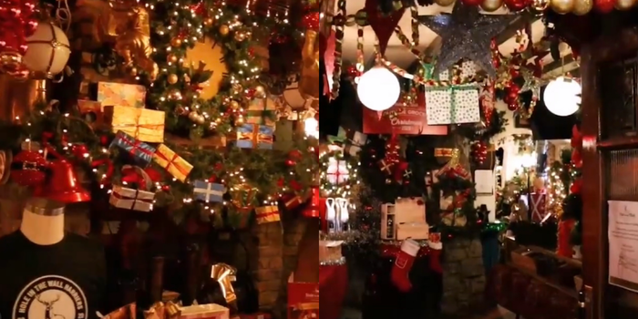 Dublin's most Christmassy pub