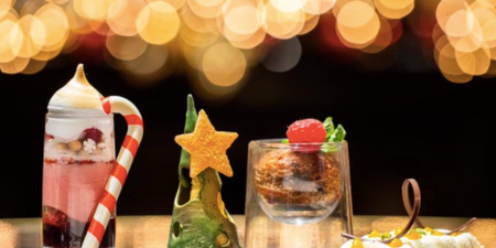 The Shelbourne have put a Christmas twist on their famous afternoon tea