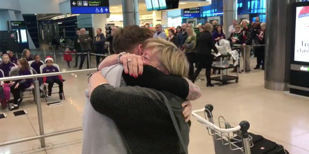 WATCH: Dublin Airport shares emotional history of people arriving for Christmas