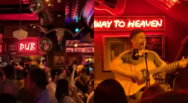 Bad Bobs shares throwback video of crowded bar and we're emotional