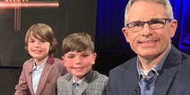 Twins Calum and Donnacha Geary were the stars of The Late Late Show on Friday