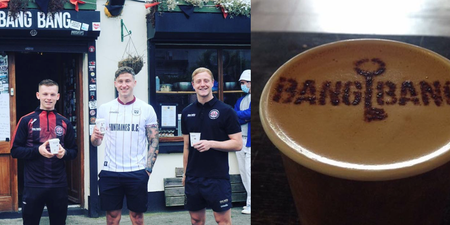 D7 coffee spot giving away free coffees in aid of charity