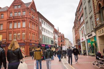 Data recorded 400,000 pedestrian movements on Saturday as Dubliners returned to city centre