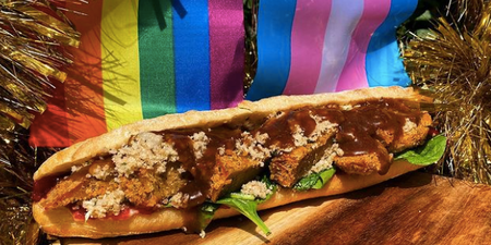 Dublin café brings back Christmas Fillet Roll with a Pride twist
