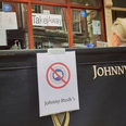 City centre bar displays sign banning Canada Goose clothing