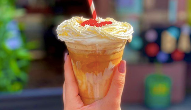 This iced coffee with a twist is an absolute NEED for this weather