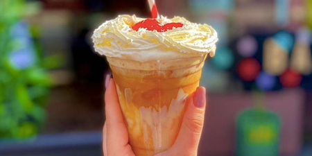 This iced coffee with a twist is an absolute NEED for this weather