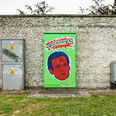 This mini mural in Dublin pays homage to two of our favourite cultural icons