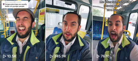 This Dublin Bus Driver is going viral for his gas TikToks!
