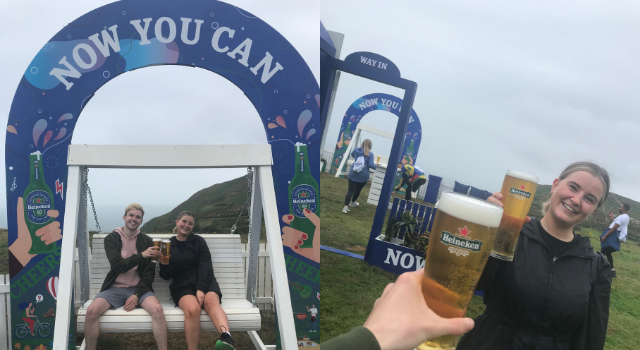 PICS: A traditional bar appeared in an unexpected location over the weekend and the craic was mighty