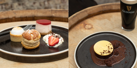 The Guinness Storehouse has launched some unreal limited-edition desserts with Dublin’s favourite Le Patissier