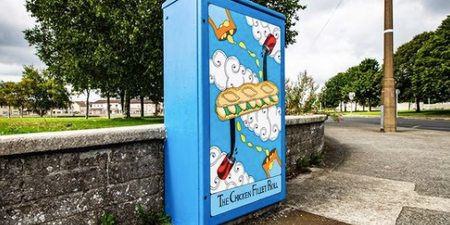 One of Ireland’s best loved delicacies has been commemorated in this Dublin mural