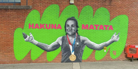 We love this homage to Kellie Harrington by an iconic Dublin artist