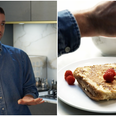 WATCH: We challenged James Kavanagh to create this delicious Philadelphia Stuffed French Toast recipe