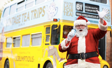 Ever wanted to have afternoon tea on a bus with Santa? Your prayers have been answered