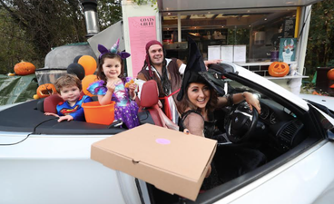 There's a trick or treat drive thru happening in D7 this weekend