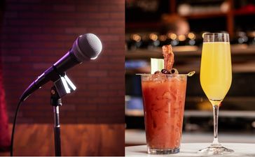 There’s a comedy brunch happening in Bow Lane this Sunday!