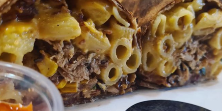 We are beyond obsessed with this Mac N Cheese wrap from one of our fave Dublin delis