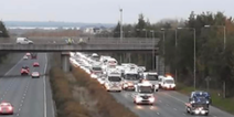 Truckers and hauliers holding Dublin protest in response to fuel costs