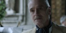 WATCH: Jeremy Irons discusses House of Gucci, working with Lady Gaga & reuniting with Al Pacino