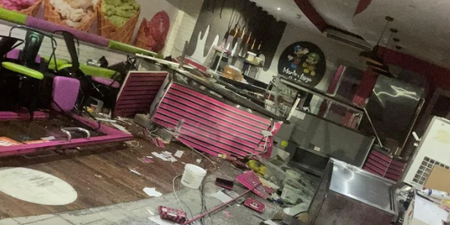 Clondalkin gelato shop closed til further notice after a BMW drives through shop front