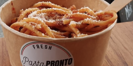 Build your own pasta bowl at this Eatyard vendor