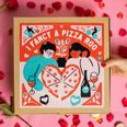 Forgot all about V Day? Send your love a pizza that doubles as a card