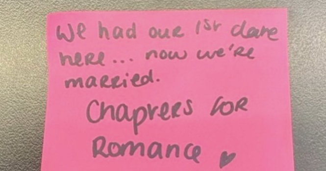 post-it note chapters