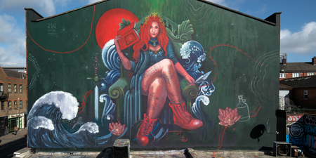 Meet the artist behind the brand new Grace O’Malley mural on Aungier Street