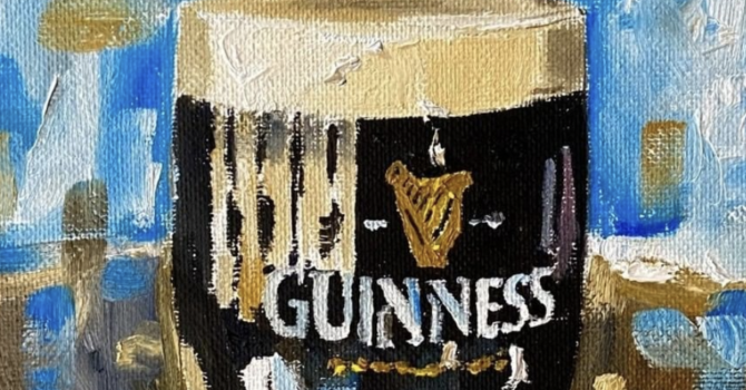 paint pints page guinness