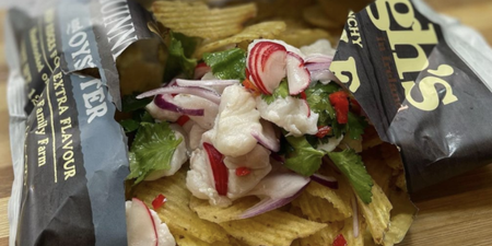 Dublin food truck has done the unthinkable and made a meal out of oyster crisps