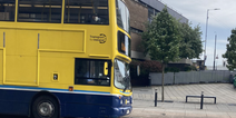 Dublin bus spotted a little lost across the pond in Glasgow