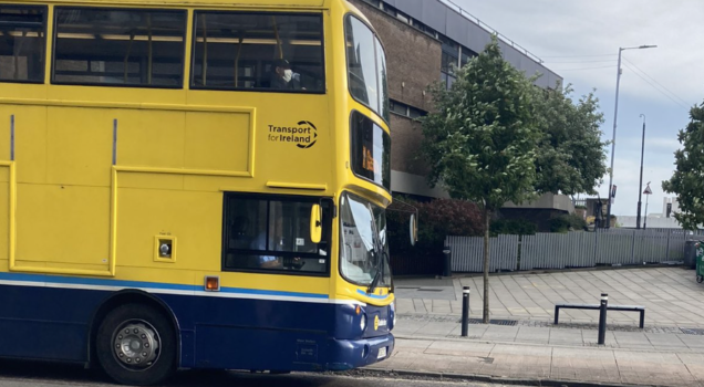 dublin bus spotted in glasgow