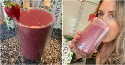 WATCH: How to make this tasty vegan berry smoothie, using all plant-based ingredients