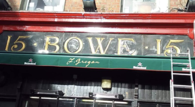 grogan's pub sign