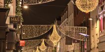 Grafton Street welcomes the return of the Christmas lights