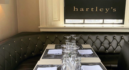 Hartley’s to reopen for indoor dining for the first time since devastating fire