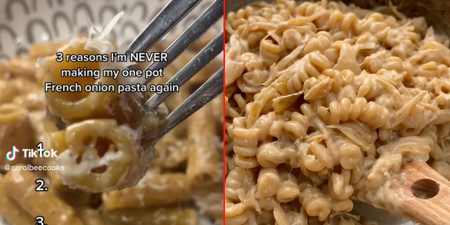 This TikTok viral French Onion pasta will have you eating nothing else