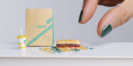 Subway give their sandwiches the Tiny Kitchen treatment with micro-subs