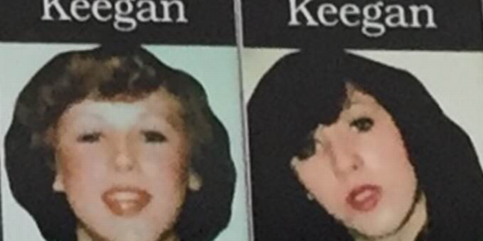 photos of Martina and Mary Keegan, victims of the Stardust fire